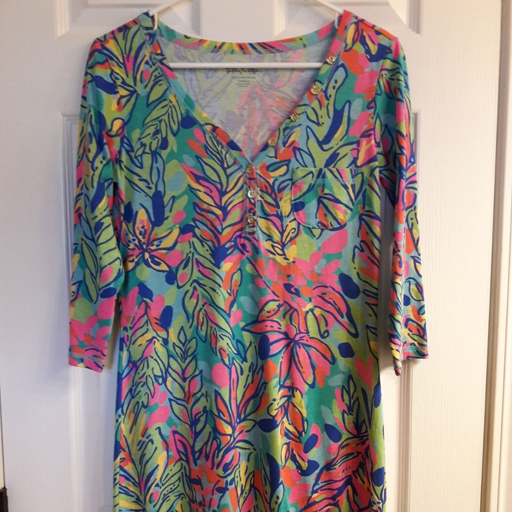 NWOT Lilly Pulitzer Multi Hot Spot Palmetto Dress - Women's Size XS